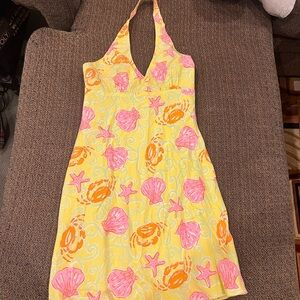 Retro Lilly crab sundress